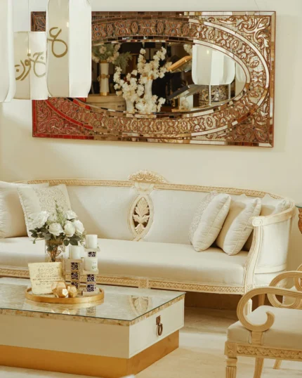 Glitz Sofa (Motia Finish)